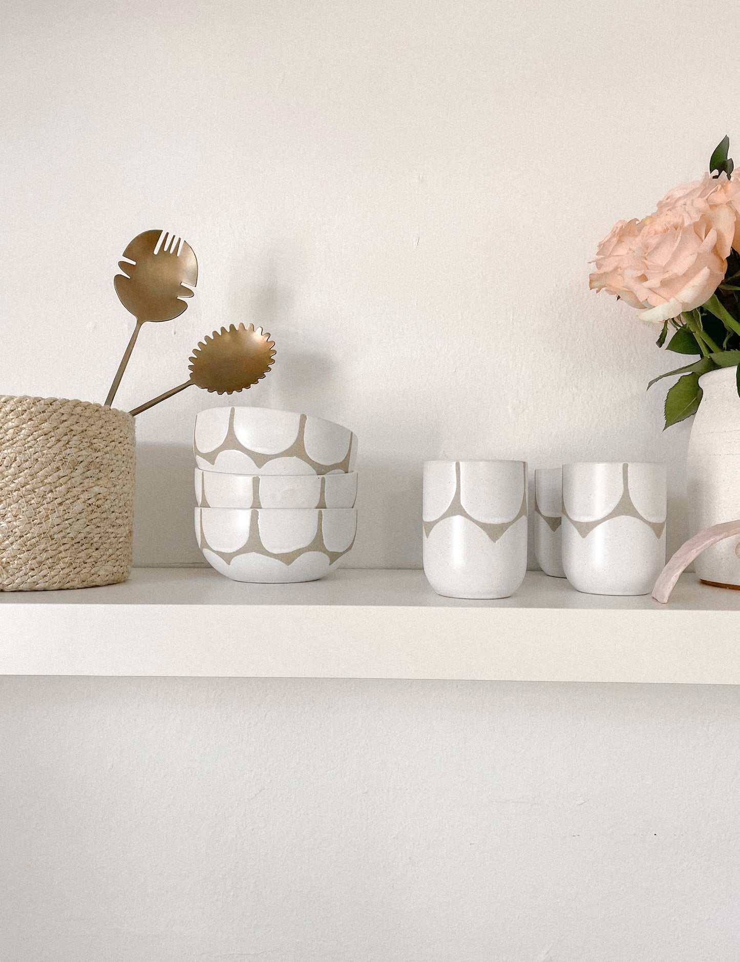 Half Circles Soup Plate