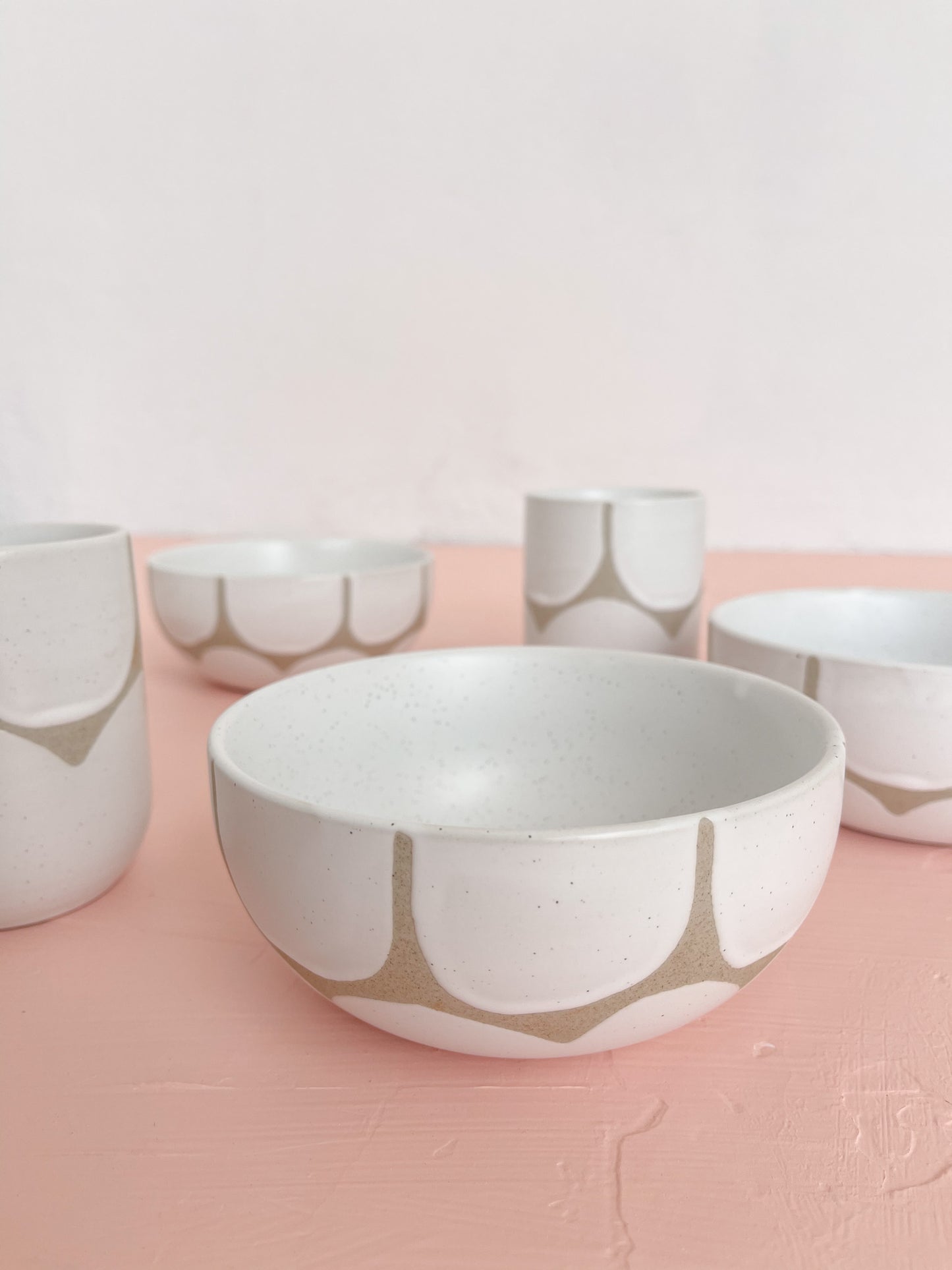 Half Circles Soup Plate